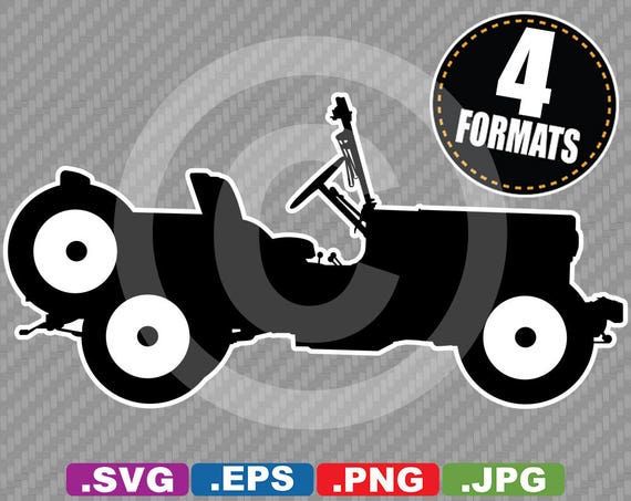 Download Willys / Jeep Clip Art Image - SVG cutting file Plus eps ...