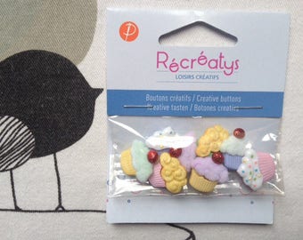 BUTTONS decorative small sweets - Recreatys