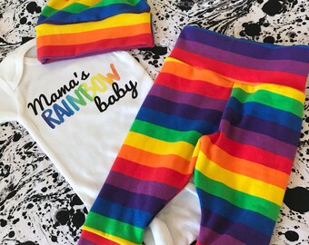 Rainbow Baby Hat, Knot Hat, Newborn Hat, Infant Hat, Personalized Hat, Rainbow Baby, Baby Knot Hat, Rainbow Baby Outfit, Rainbow Baby Onesie