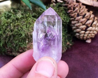 Beautiful Brandberg Amethyst Crystal Point Specimen