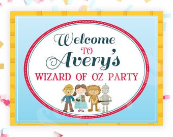 Wizard Of Oz Printable Signs