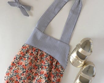 baby girl romper, romper, floral baby romper, baby girl clothes, baby girl outfits, summer romper, boho romper stripes newborn photos outfit