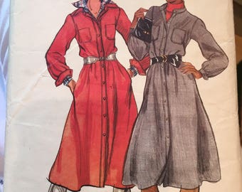 Vintage 70's pattern short drrsd BUTTERICK 5029 - size 18