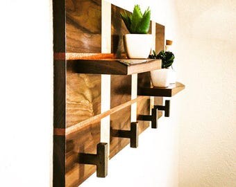 Modern Wall Coat Rack modern coat rack | etsy Modern Wall Coat Rack modern coat rack | etsy