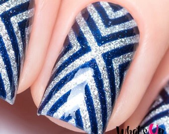 X-pattern stencils for nails, nail stickers, nail art, nail vinyls