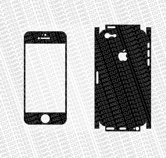 Download Iphone 5C Skin template for cutting or machining Digital