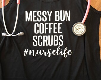 Women's Nurse Life Shirt - Nurse Gift Workout Tank or Tee - Nurse Shirt - Gift for Nurse