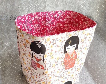 tidy "kokeshi" floral