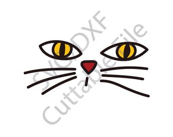 Cat whiskers svg  Etsy