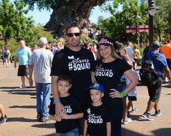 Funny Disney Shirt | Disney Squad Shirt | Disney Squad Goals Shirt | Disney Personalized Family Vacation Shirts | Walt Disney World Shirts