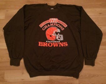 Cleveland browns sweatshirt | Etsy