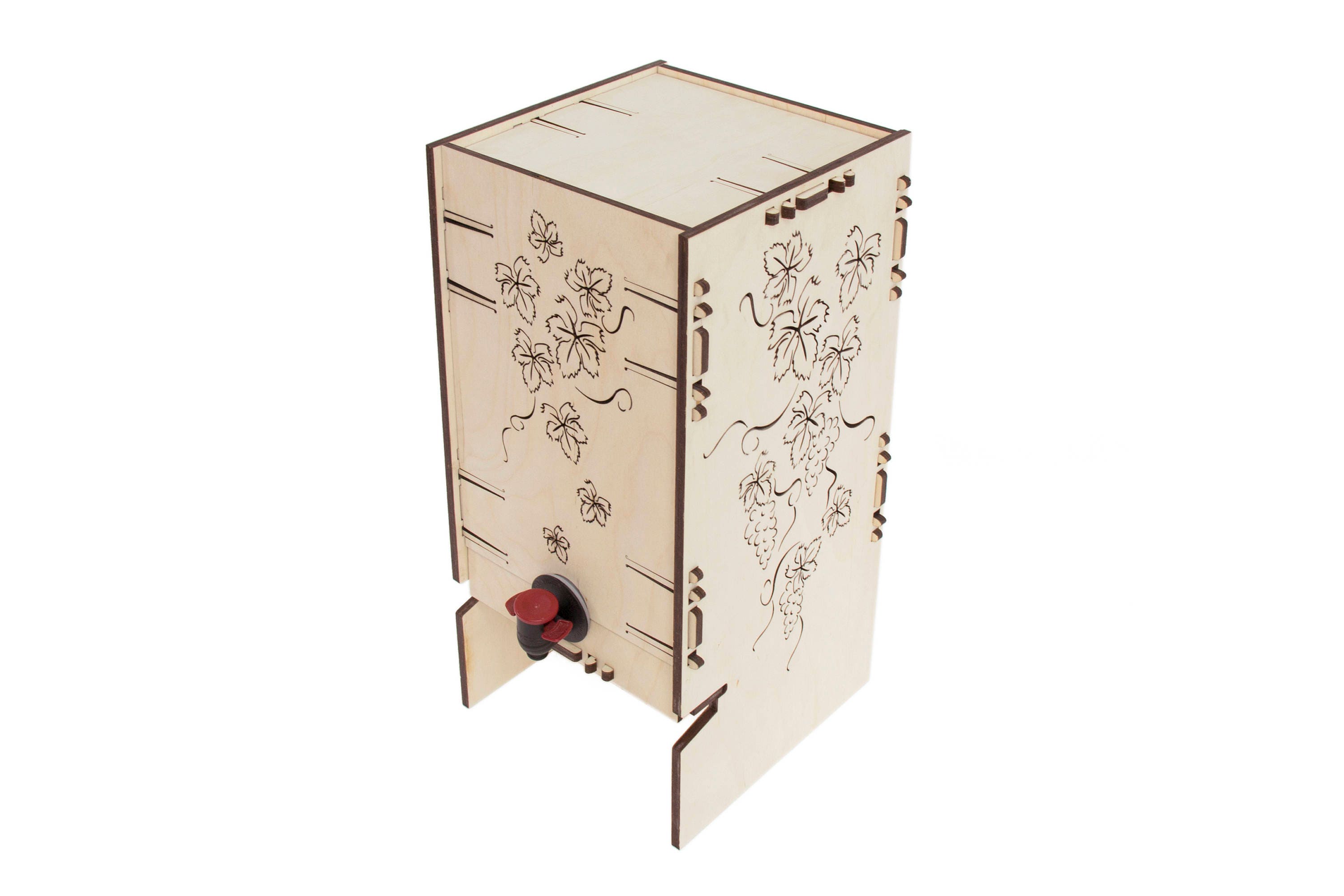 Wooden wine holder Boxed wine holder Boxed wine package