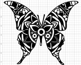 Download Butterfly mandala | Etsy