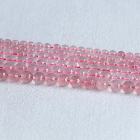 AAA High Quality Natural Genuine Clear Rose Quartz Pink