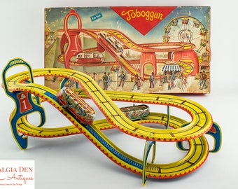 vintage toy roller coaster