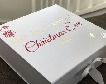 Christmas Eve Box, Christmas Box, Kids Christmas Box, Christmas Eve Keepsake Box