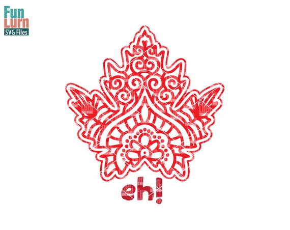 Download Zentangle Maple Leaf svg, Canada Day SVG, True North ...