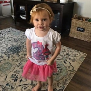 Custom Personalized Super Cute Girly Elmo Birthday tee shirt