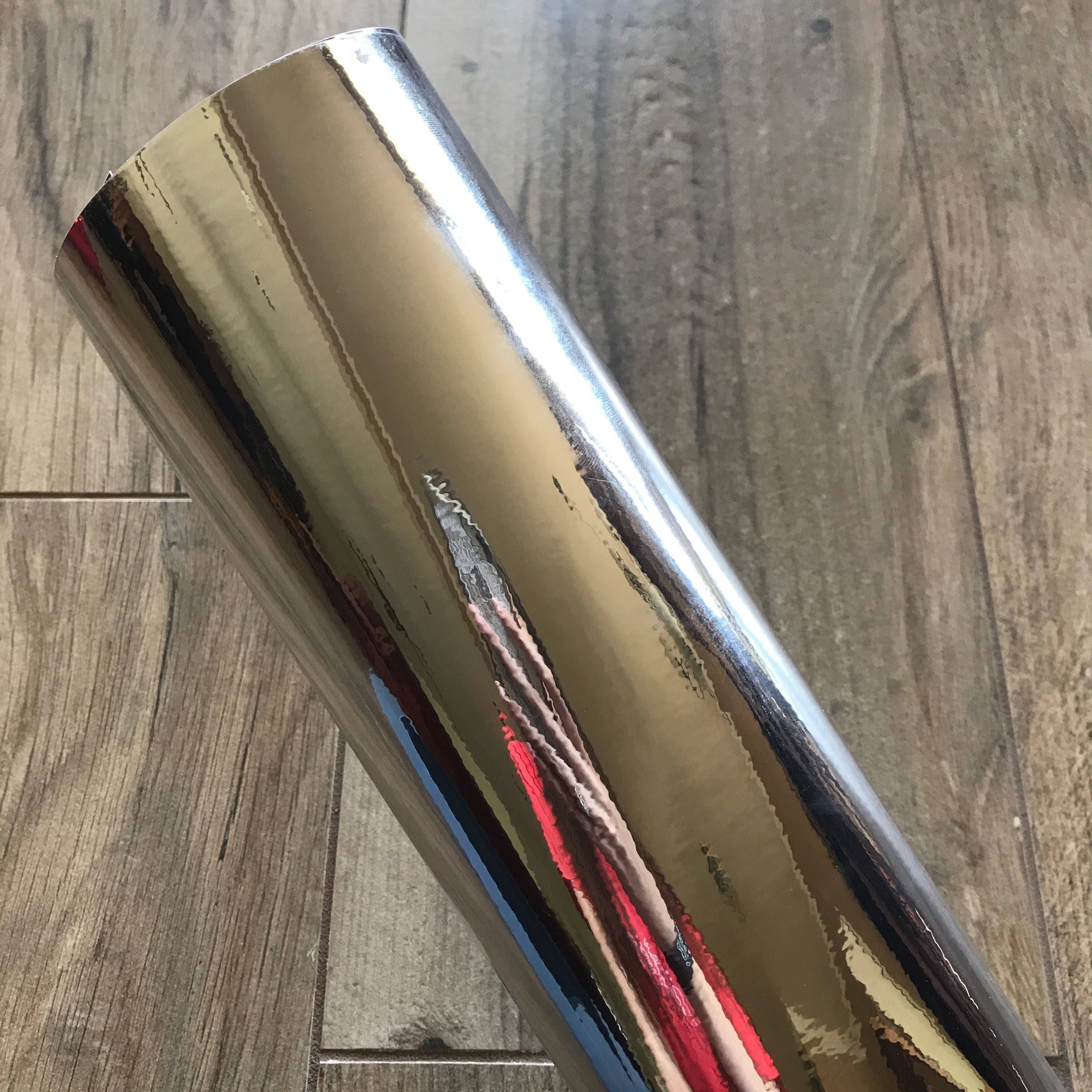 Silver Chrome Vinyl / Silver Adhesive Vinyl / Silver Foil