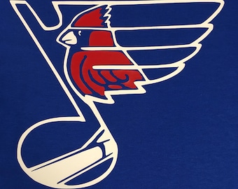 blues cardinals mashup shirt