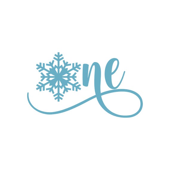 Download One Snowflake svg , 1st Birthday file, 1st winter birthday, winter onederland, winter wonderland ...