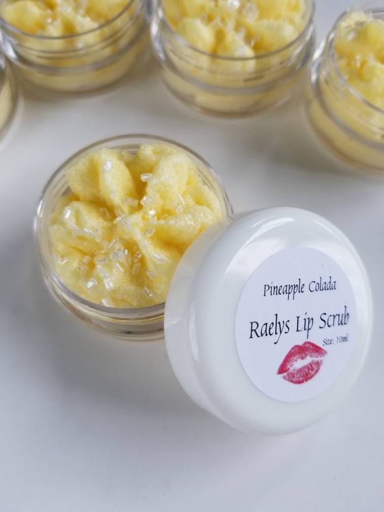 Pineapple Lip Scrub Sugar Lip Scrubs Lipsense Gift Small