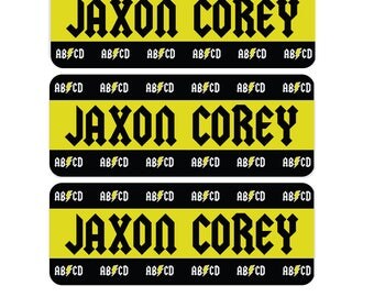 Dishwasher Safe Daycare Labels, Custom Name Labels, Waterproof Sippy Cup Stickers, Personalized School Labels, Kids Name Stickers