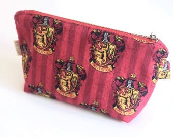 Gryffindor // Makeup Pouch // Harry Potter