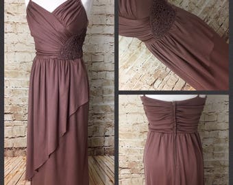 Gorgeous vintage dress with tie straps