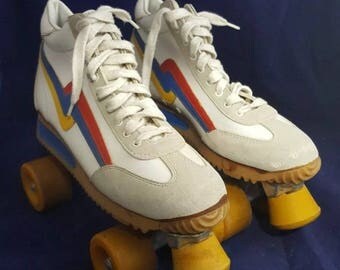 vintage tennis shoe roller skates