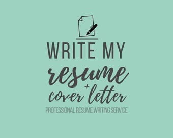 resume writting services