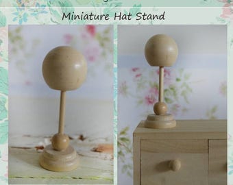 Wooden Hat Stand - White