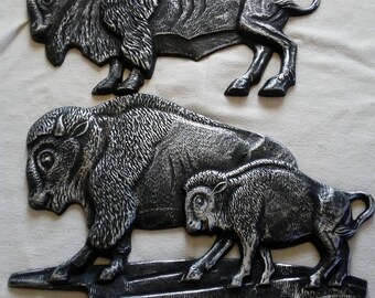 Mid Century Miller Studio Bison wall decor