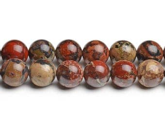 Red poppy jasper 8mm poppy jasper beads red brecciated jasper earthy beads earthy stones full strand 15 1/2" red round beads red poppy beads