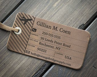 Personalized Luggage Tag, Custom Luggage Tag, Luggage Tags Personalized, Monogram Luggage Tag, Engraved Luggage Tag, Luggage Tags Driftwood