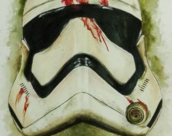 Traitor Watercolor Portrait