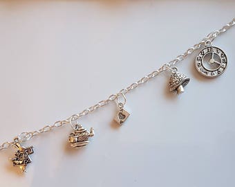 Alice in Wonderland Themed Bracelet