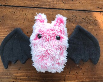 pink bat plush