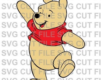 Download Pooh svg | Etsy