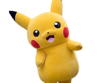 Pikachu Pokemon Style Mascot Costume