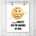 Funny Emoji Printable Art Funny Quotes Husband and Wife