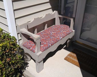 Upcycled Wood Bench