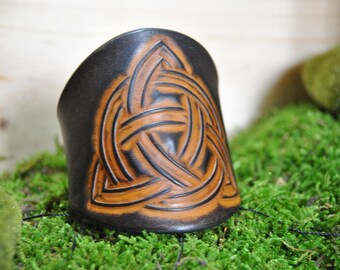 Bracelet triquera vegetable tanned leather