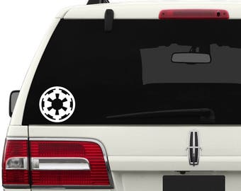 Imperial Crest Vinyl Decal, Imperial Crest Sticker, Star Wars Decal, Star Wars Sticker, Star Wars, Car Decal, Imperial Crest Symbol