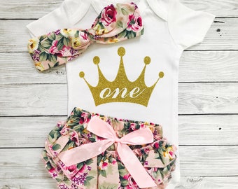First Birthday Girl, First Birthday Outfit Girl, 1st Birthday Outfit, First Birthday Shirt First Birthday Outfits First Birthday Girl Outfit