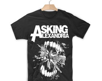 asking alexandria get on your knees shirt