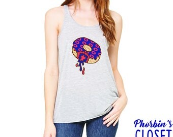 Phish Tank, Fishman Donuts Tank, Bakers Dozen Tank, Women Phish Tank, Phish Shirt, MSG Baker's Dozen Tank, Phish Lot Tank, Fishman Donuts