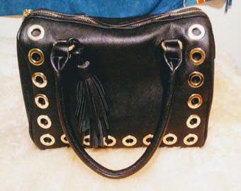 Sale!! Black Mod Satchel Purse