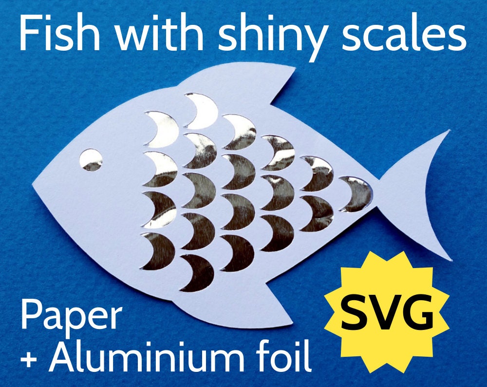 Download Cute and Beautiful SVG Fish with Scales. Fishes SVG files ...
