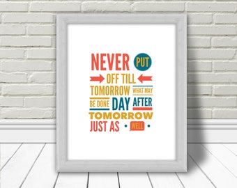 Mark Twain, Art mural, Quote, Inspirational Quote, Printable Poster, Typography, Affiche Murale, Home decor, humour, Download